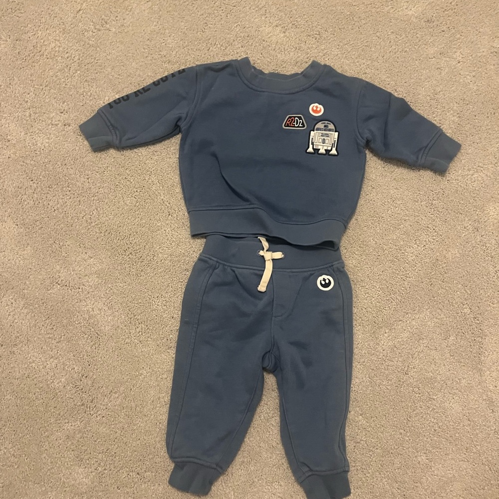 Baby Gap Star Wars Sweatshirt set